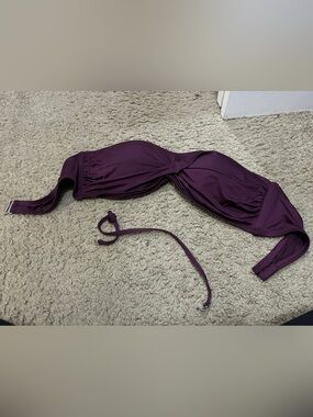 Mossimo Plum bathing suit top